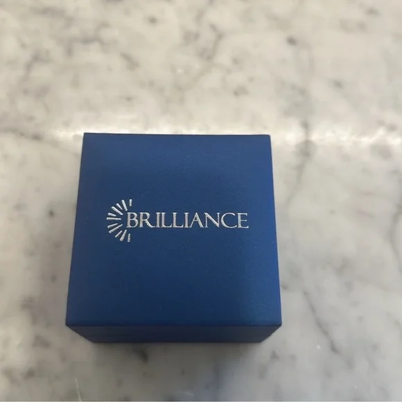 Brilliance Silver Plated Crystal Baguette ENJOY THE JOURNEY Adjustable Bracelet - Picture 3 of 9